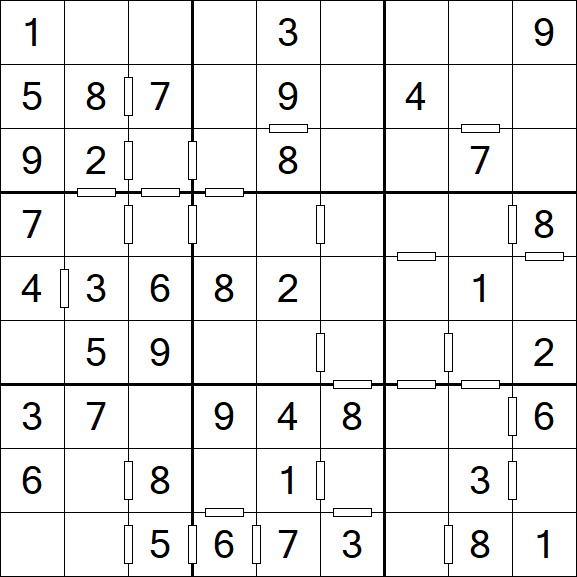 Consecutive Sudoku - Simple