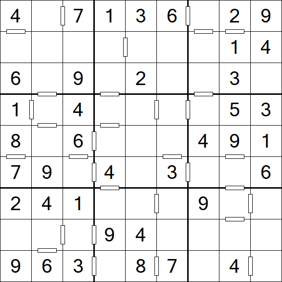 Consecutive Sudoku - Simple
