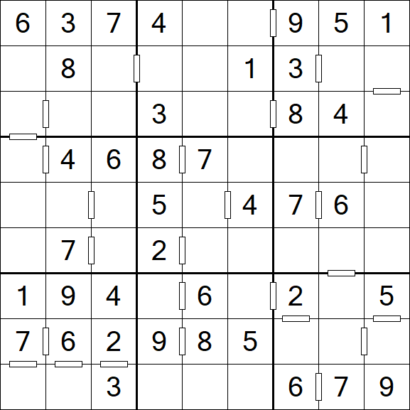 Consecutive Sudoku - Simple