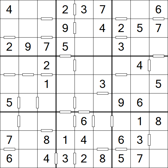 Consecutive Sudoku - Simple