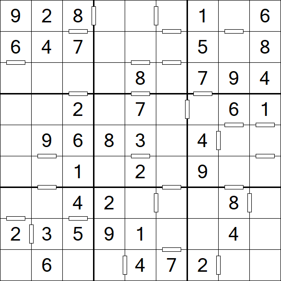 Consecutive Sudoku - Simple