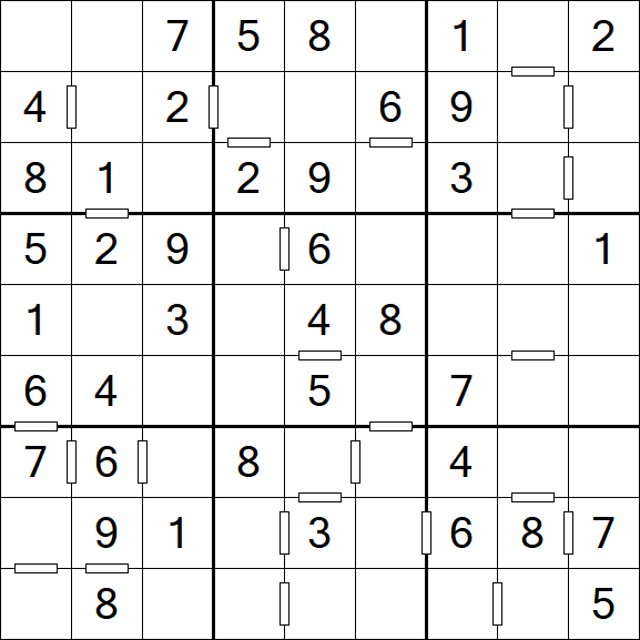 Consecutive Sudoku - Easy