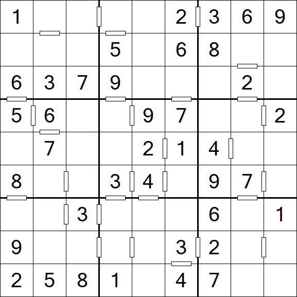 Consecutive Sudoku - Simple