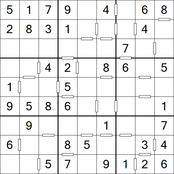 Consecutive Sudoku - Simple