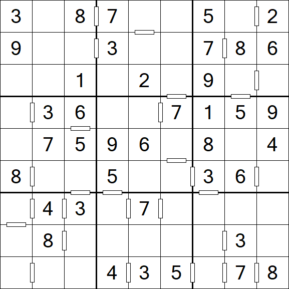 Consecutive Sudoku - Simple