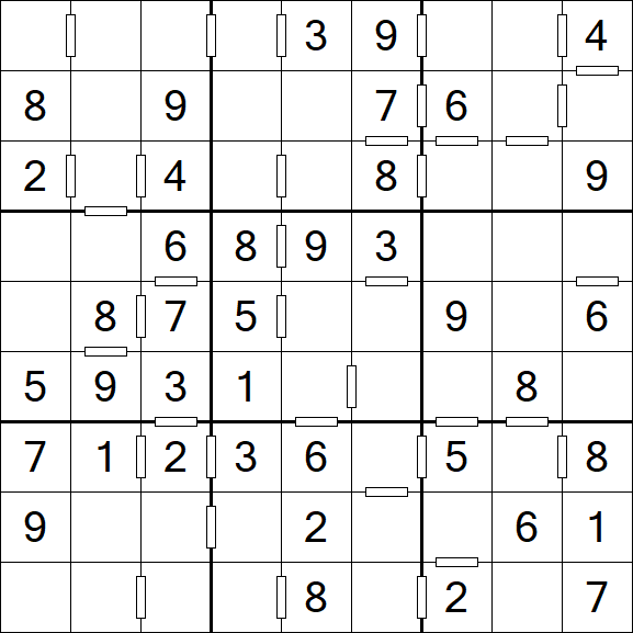 Consecutive Sudoku - Simple