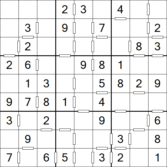 Consecutive Sudoku - Simple