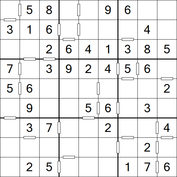 Consecutive Sudoku - Easy