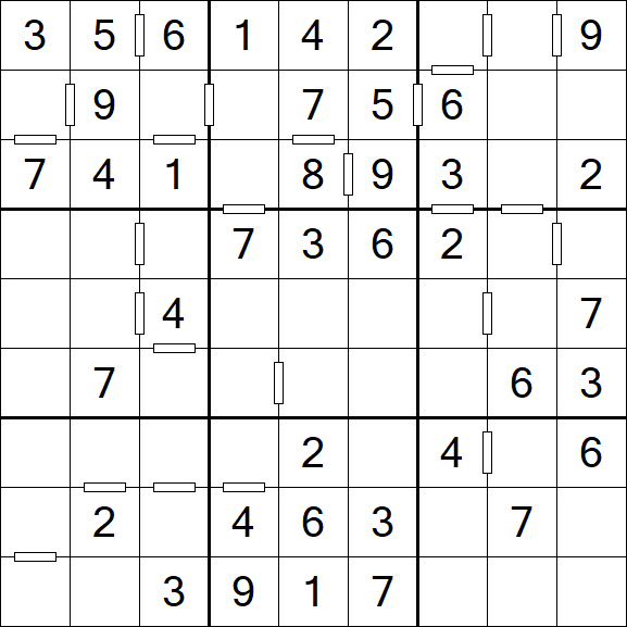 Consecutive Sudoku - Simple