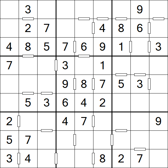 Consecutive Sudoku - Simple