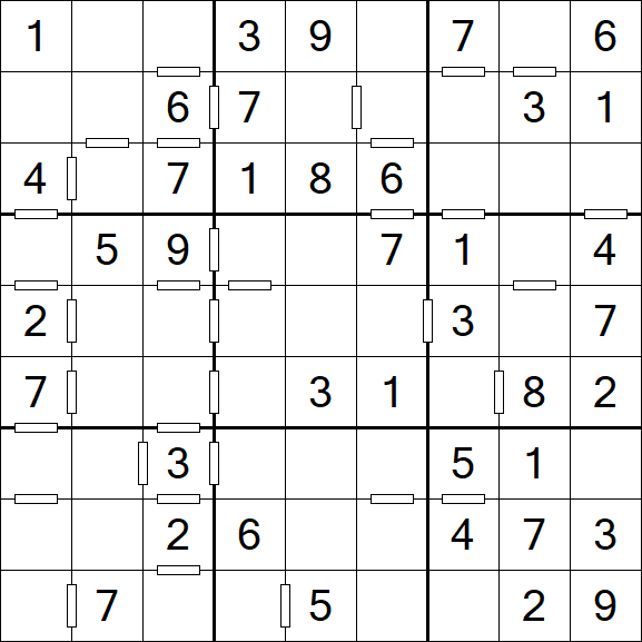 Consecutive Sudoku - Simple