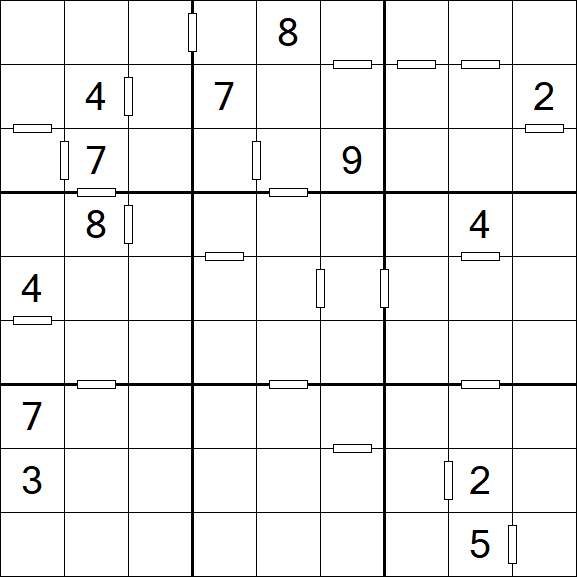 Consecutive Sudoku - Hard