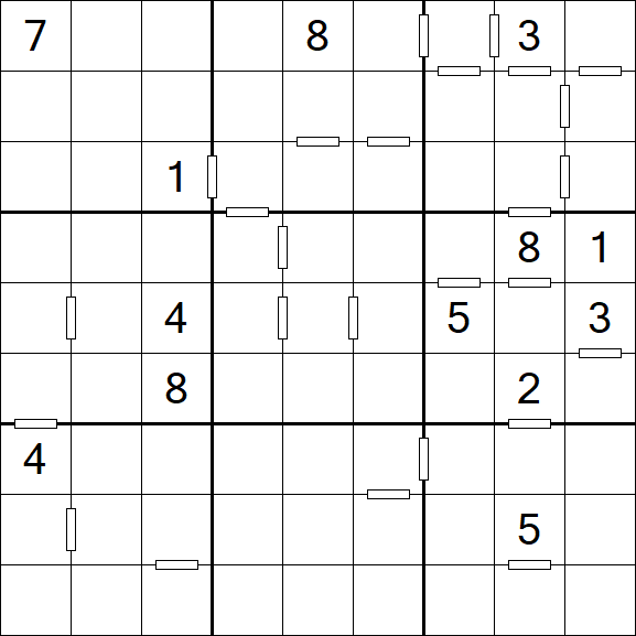 Consecutive Sudoku - Difícil