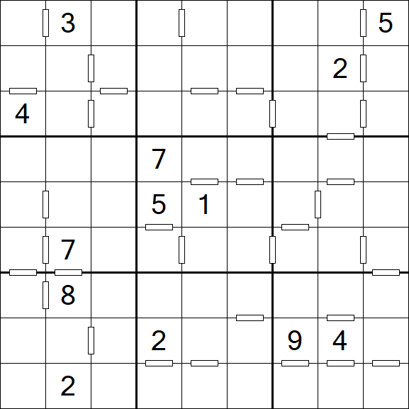 Consecutive Sudoku - Difícil