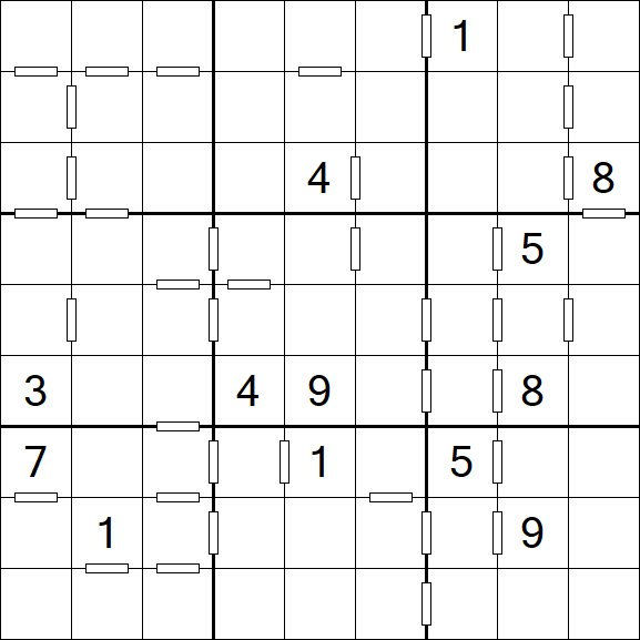 Consecutive Sudoku - Difícil