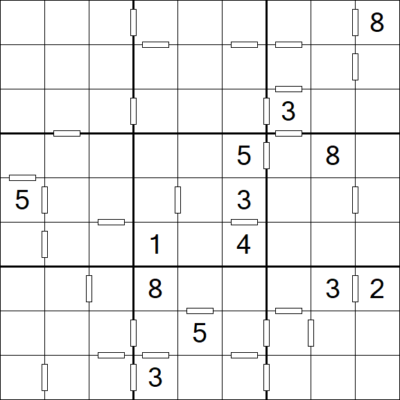 Consecutive Sudoku - Difícil