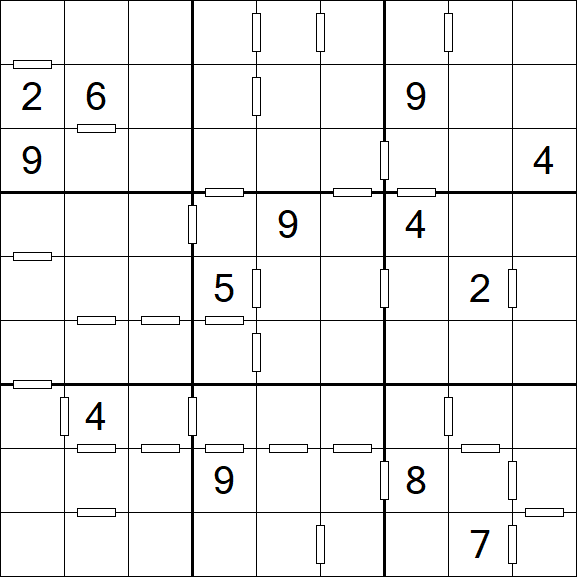 Consecutive Sudoku - Difícil