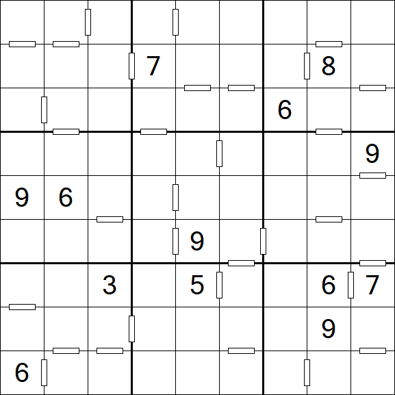 Consecutive Sudoku - Difícil