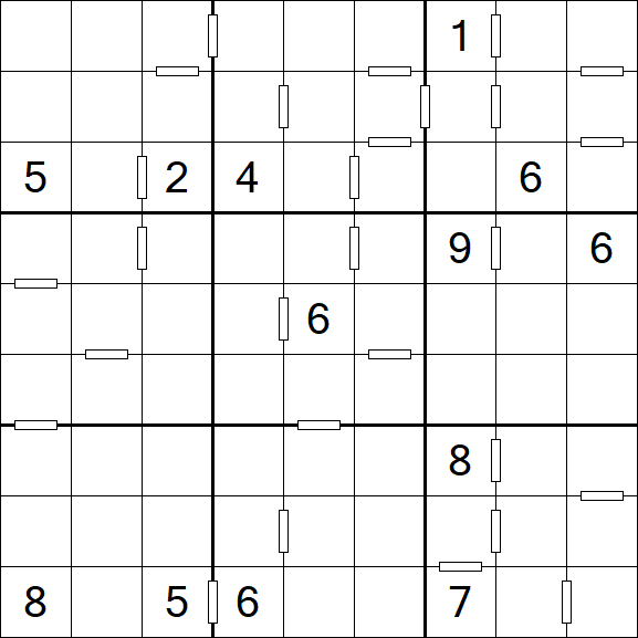 Consecutive Sudoku - Hard