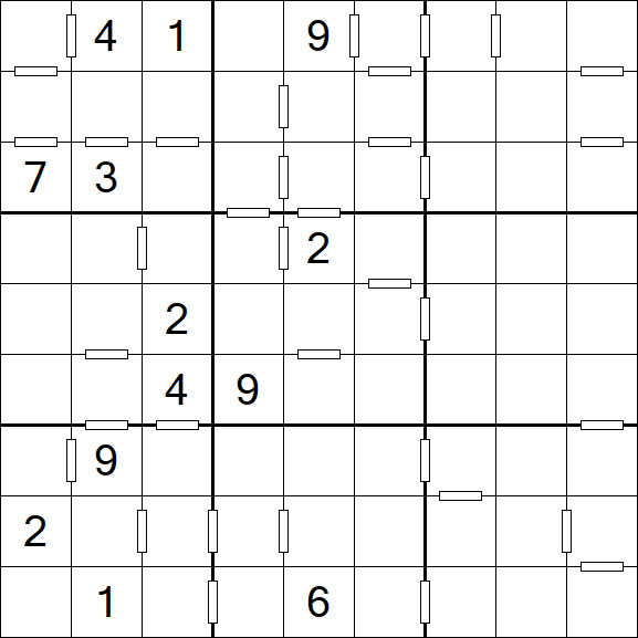 Consecutive Sudoku - Hard