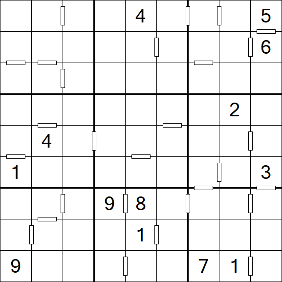 Consecutive Sudoku - Hard