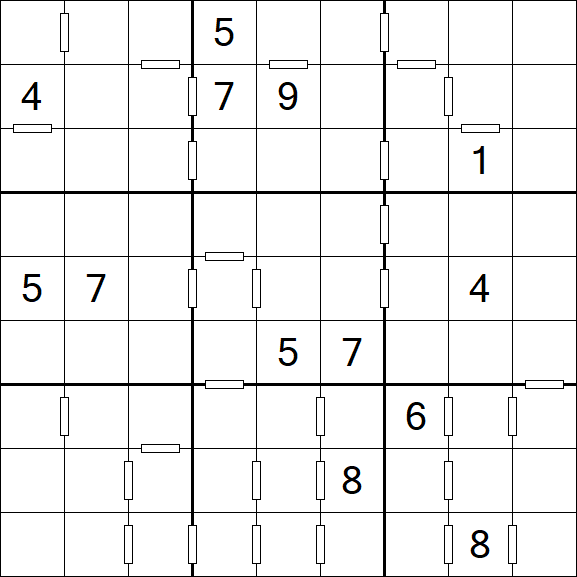 Consecutive Sudoku - Hard