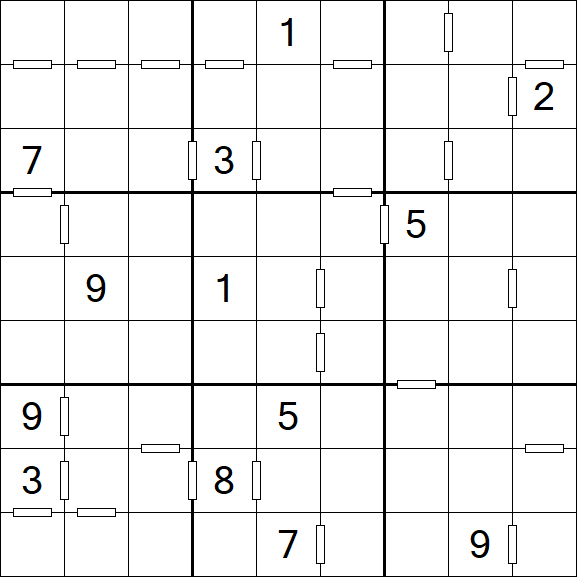 Consecutive Sudoku - Hard