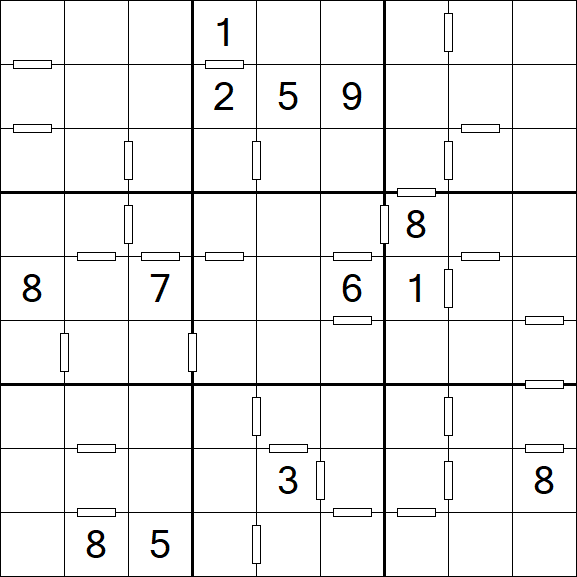 Consecutive Sudoku - Hard