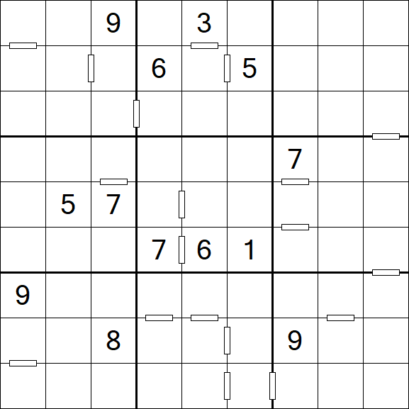 Consecutive Sudoku - Hard