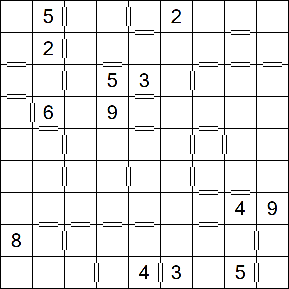 Consecutive Sudoku - Hard
