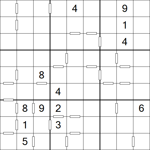 Consecutive Sudoku - Hard