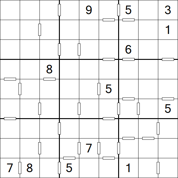 Consecutive Sudoku - Difficile