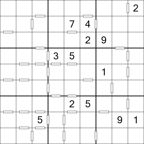 Consecutive Sudoku - Difficile