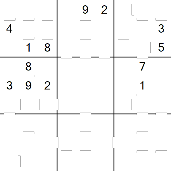 Consecutive Sudoku - Difficile