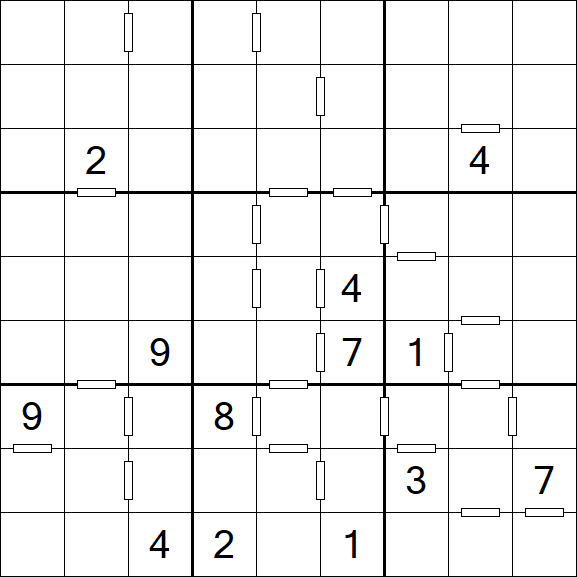 Consecutive Sudoku - Difícil