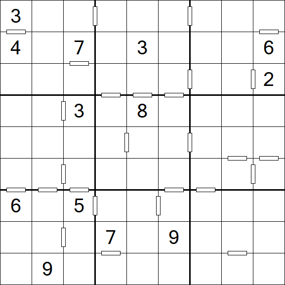 Consecutive Sudoku - Difícil