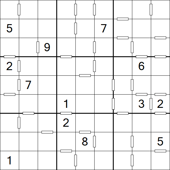 Consecutive Sudoku - Difícil