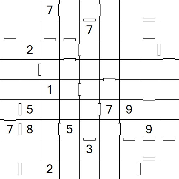 Consecutive Sudoku - Difícil
