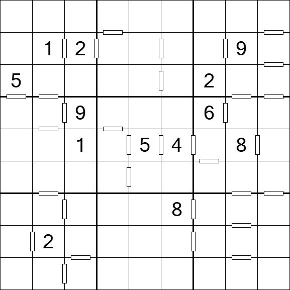 Consecutive Sudoku - Difícil