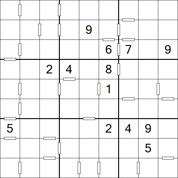 Consecutive Sudoku - Difícil