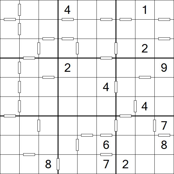 Consecutive Sudoku - Difícil