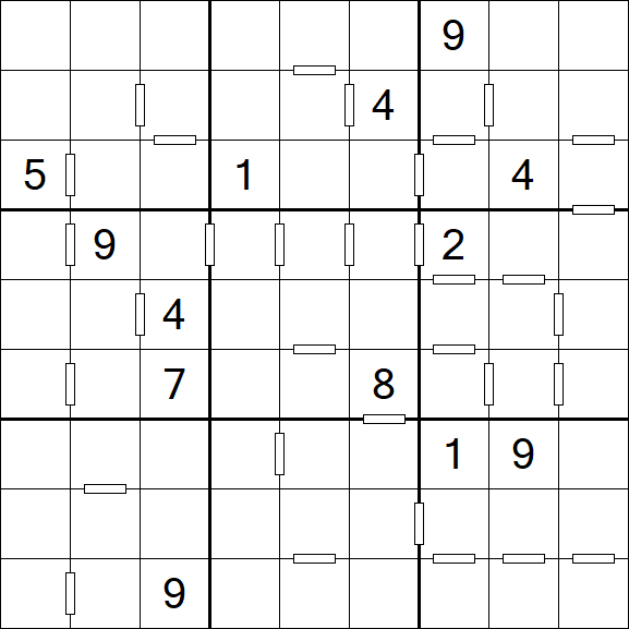 Consecutive Sudoku - Difícil