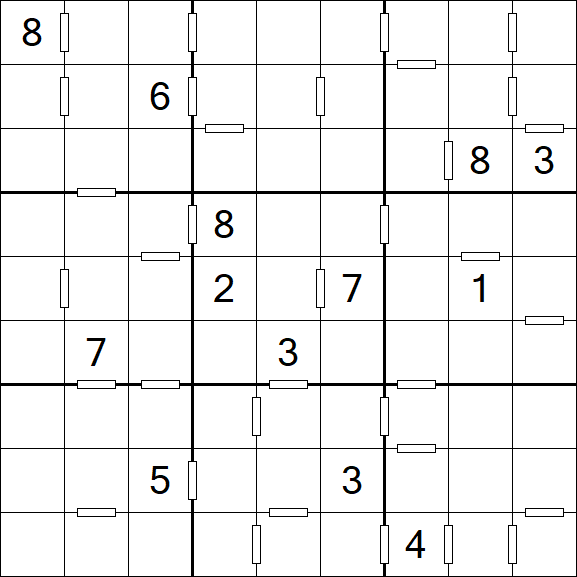 Consecutive Sudoku - Hard