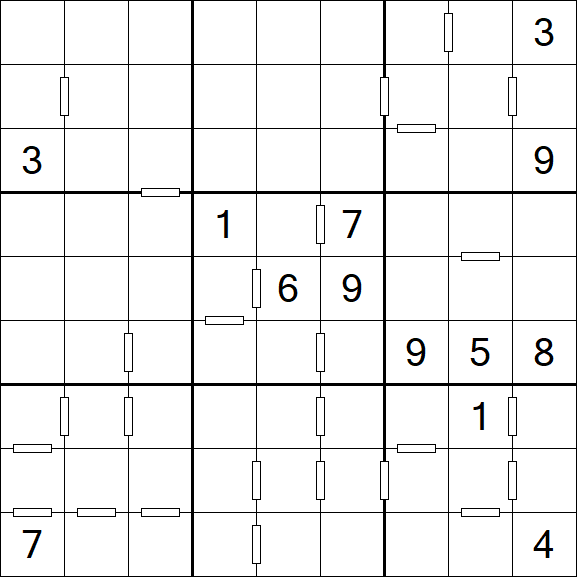 Consecutive Sudoku - Hard