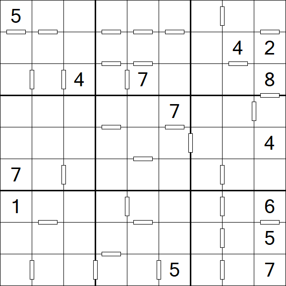 Consecutive Sudoku - Hard