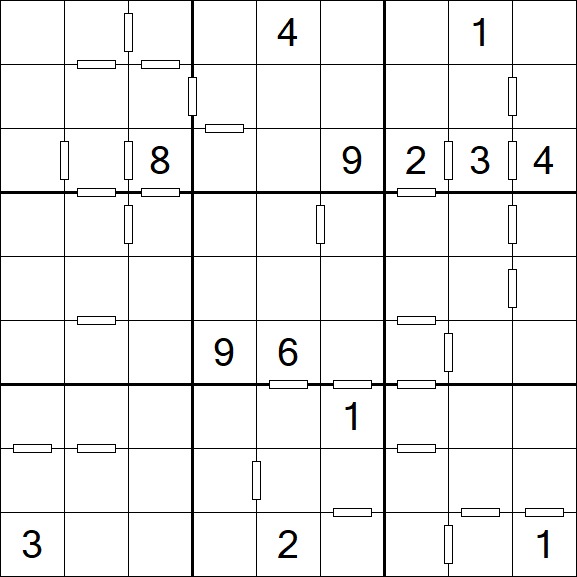 Consecutive Sudoku - Hard