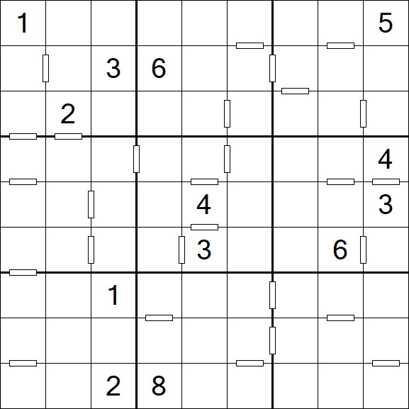 Consecutive Sudoku - Hard