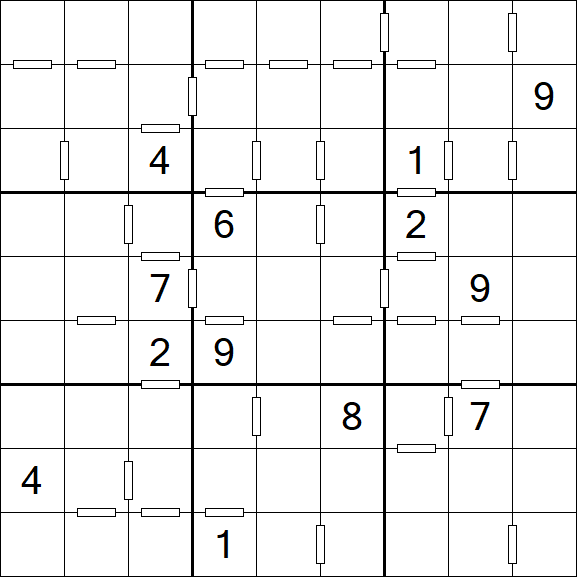 Consecutive Sudoku - Hard