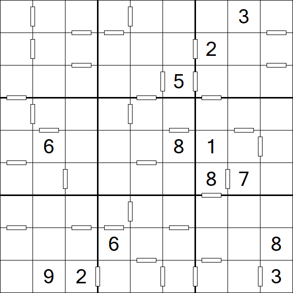 Consecutive Sudoku - Hard