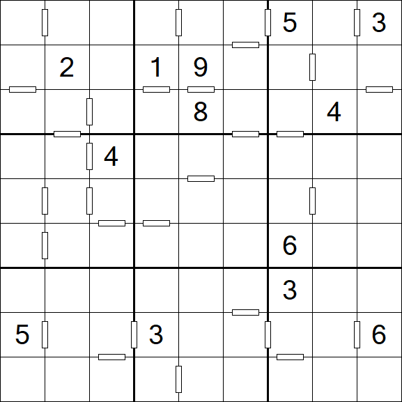Consecutive Sudoku - Hard